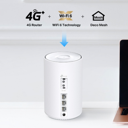 Фотография Mesh‑модуль AX1500 с поддержкой 4G+ Deco X10-4G(1-pack) в интернет-магазине KitConnect