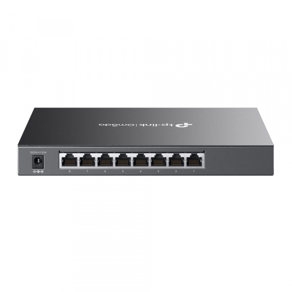 Фотограция Коммутатор Smart линейки Omada с 8 гигабитными портами (4 порта PoE+) SG2008P